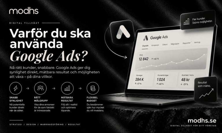 Varför du skall använda Google Ads