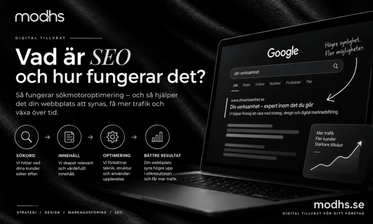 Vad är SEO och hur fungerar det?