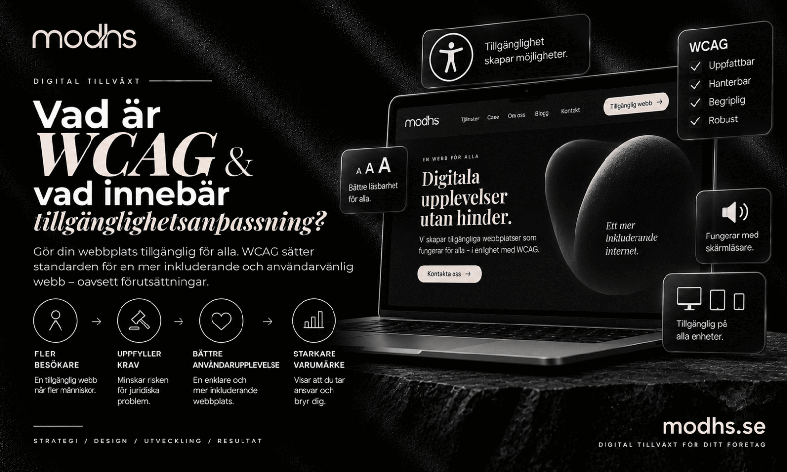 Vad är WCAG & vad innebär tillgänglighetsanpassning?
